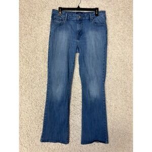 Levis Demi Curve Bootcut Jeans Womens 14 / 32 Blue Denim Classic Stretch Casual